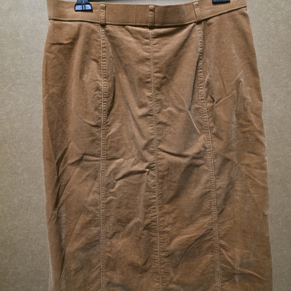 Classic Tan Pencil Skirt for Women